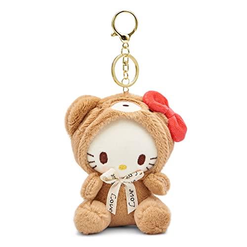 Sicpfuj Cute Plush Keychain for Women Girls, 5" Lovely Keychain Decorative Accessories,…