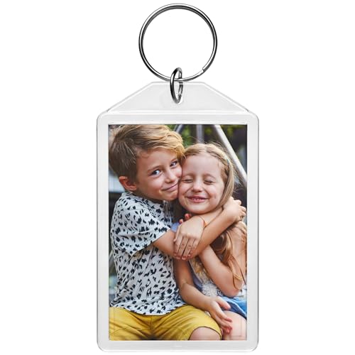 Snapins 1.75" x 2.75" Acrylic Photo Keychains
