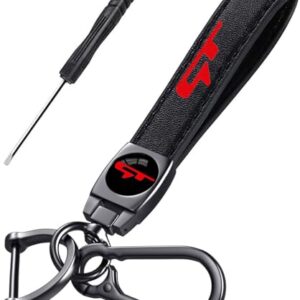 YAyahenhao Genuine Leather Car Key Chain Fit Kia K3 K5 Forte Cerato…