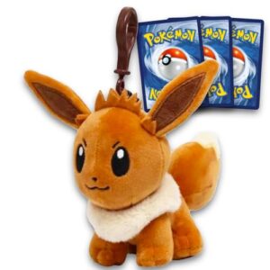 Eevee Plush Keychain Set