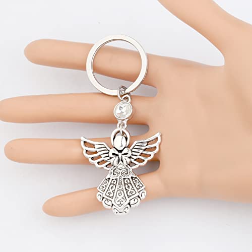 FUSTMW Guardian Angel Charm Key Chain Gifts - Image 6