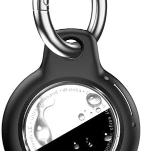Wowwat Compatiable with Apple AirTags Holder, Waterproof for AirTags Holder Keychain, Anti