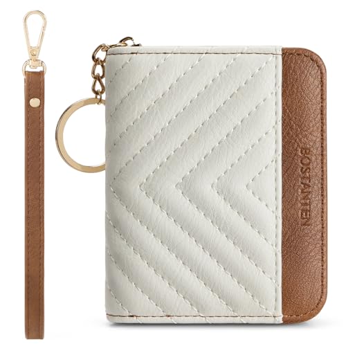 BOSTANTEN Credit Card Holder Wallet RFID Blocking Leather Small Wallet for Women…