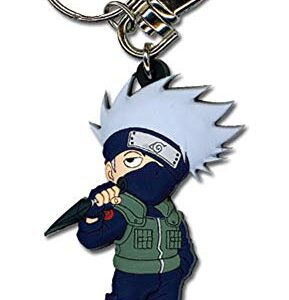 Great Eastern Entertainment Naruto Shippuden SD Kakashi PVC Keychain,2"