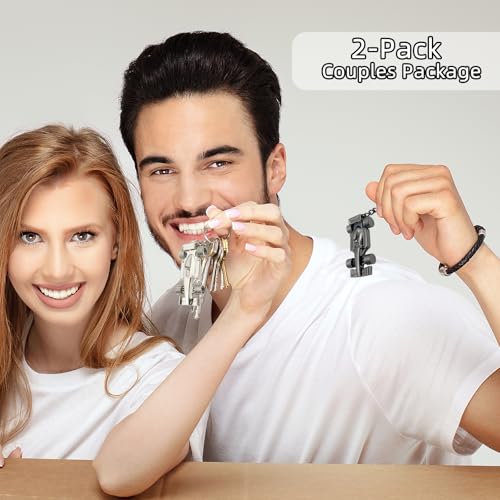 F1 Keychain (Silver and Black 2 - Image 6