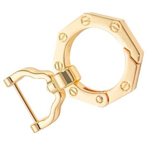 YHC gold key ring key chains women and men for car keys…