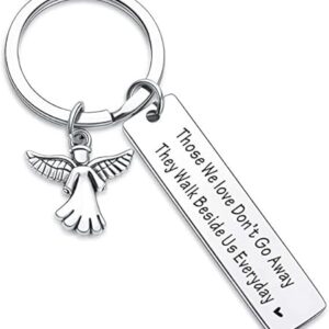 RFTWXHPN Memorial Gifts Keychain for Loss of Loved One Those We Love…