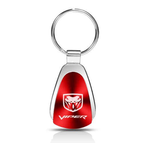 Dodge Viper Red Tear Drop Key Chain Key Chain