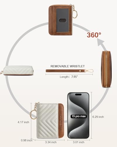 BOSTANTEN Credit Card Holder Wallet RFID Blocking Leather Small Wallet for Women… - Image 4