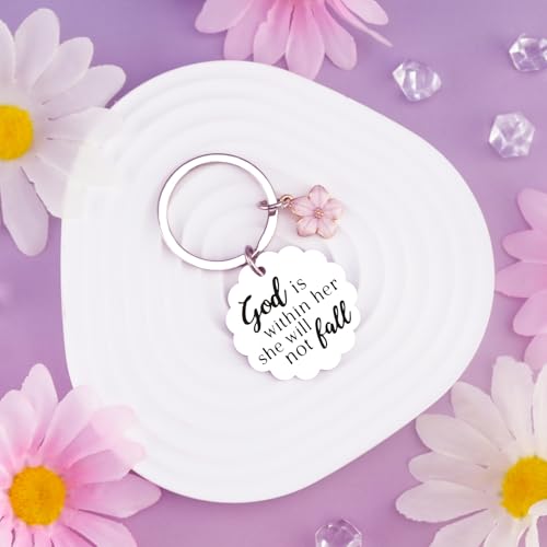 Klpoyu Christian Gifts for Women Inspirational Bible Verse for Friends Teen Girl… - Image 3