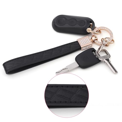 Narsikar Leather Wristlet Keychain for Women, Keychain Wristlet Car Key Chain with… - Image 7