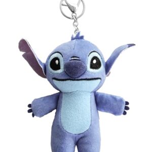 Stitch Keychain Plush Official License, Disney Keychains with Lobster Clip and Plush,…