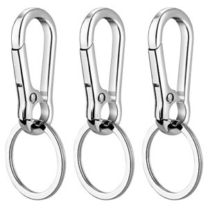 Rainspire Key Ring Keychain Keyrings Key Chain Holder Clip Key Organizer Key…