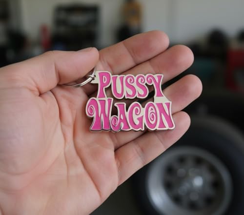 Pussy Wagon 3" Keychain, Beatrix Kiddo Costume Accessory, The Bride Keyring, Movie… - Image 2