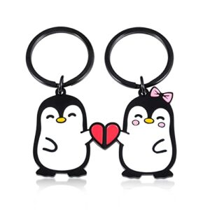 Penguin Couple Valentines Day Gift for Him Her Boyfriend Girlfriend Matching Lovers…