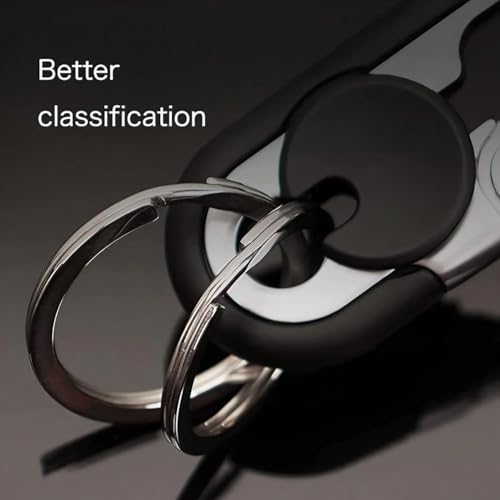 CHRIS GOOD Men's Car Key Chain 3pcs, Personalized Creative Stainless Steel Car… - Image 2