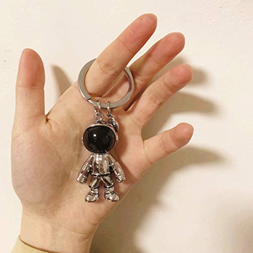 MUAMAX Sliver Spaceman Keychains for Men Creative Astronaut Spacemen Car Key Chain… - Image 5