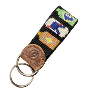 Good Threads Needlepoint Keychains (Beer Bottles)