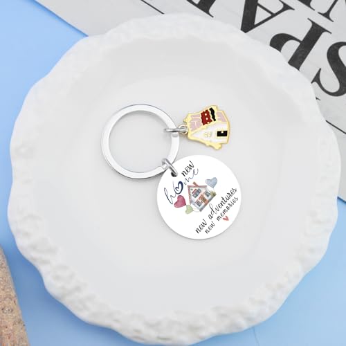 UVIBEW House Warming Gifts House Key chain New Home Keychain For Women… - Image 4