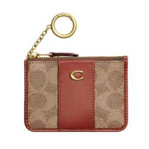 Coach Essential Mini ID Card Case, Tan Rust