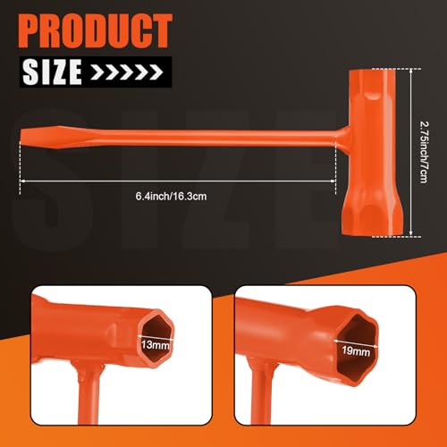 Leriton 5 Pcs Chainsaw Bar Wrench Replacement Combination Screwdriver and Scrench Tool… - Image 2