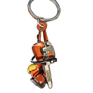 Ovanpa 2022 Personalized Chainsaw Machine Keychain
