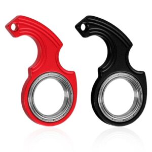 2pcs Key Chain Spinner Toys 0.67" Inner Diameter with 2pcs Key Rings,…