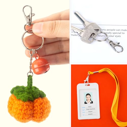 50PCS Metal Lobster Claw Clasp with Key Rings, 25PCS Keychains Clips Hooks… - Image 6