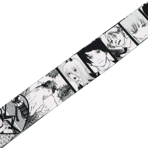 Pinstant Chainsaw Man Anime Manga 17.7" Neck Lanyard Keychain Holder ID Badge… - Image 4