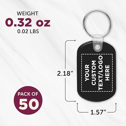 DISCOUNT PROMOS Tag Soft Plastic Keychains - Image 5