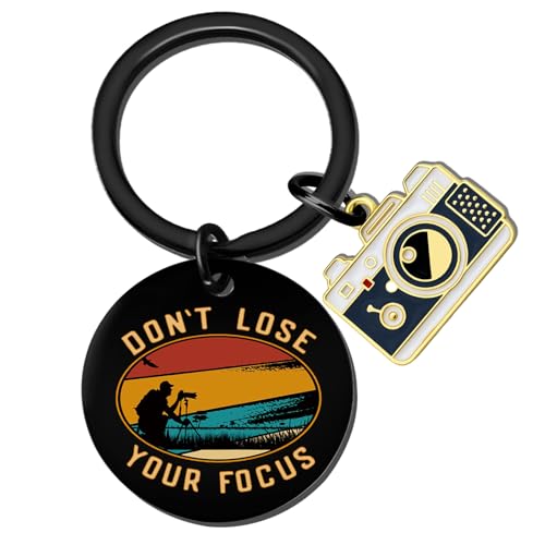 VMHEFAV Cool Photographer Gifts for Him Unique Camera Keychain Gifts for Photographers…