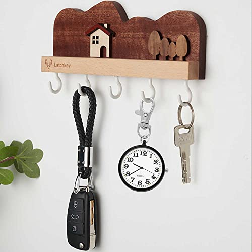 Realpoo Uncovered Men's Quartz Pocket Watch with Key Chain,Portable Quartz Arabic Digital… - Image 5