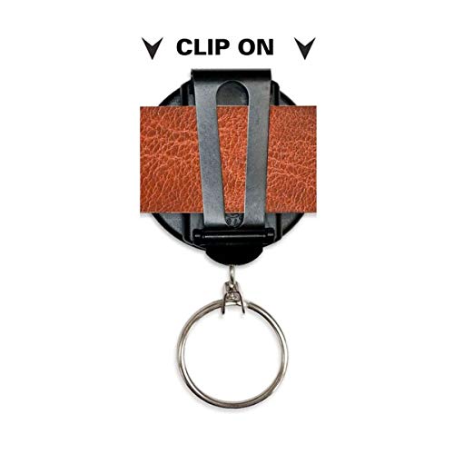 Lucky Line Spinner Key Bak Heavy Duty Key Reel with 24" Linked… - Image 2