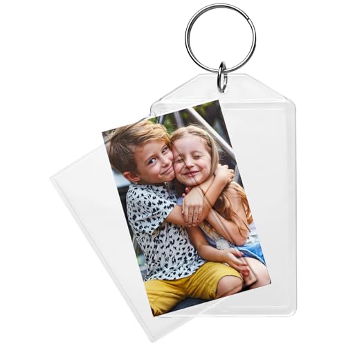 Snapins 1.75" x 2.75" Acrylic Photo Keychains - Image 2