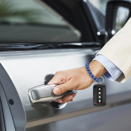 Oligei 9 Colors Wrist Keychain, Key Chain Wristlet Retractable Spiral Coil, Key… - Image 7