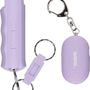 SABRE Personal Safety Kit with Pepper Spray for Self Defense and 2
