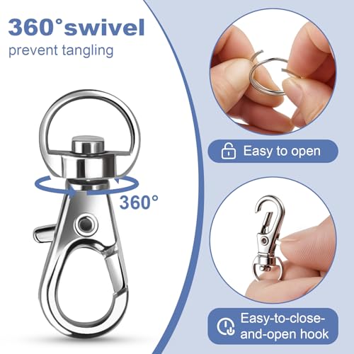 Logosophia 50 PCS Premium Keychain Making Kit - Image 2