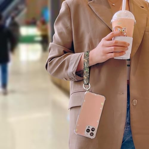 SEANATIVE Camo Hunting Fashion Car Keychain Hand Wrist Lanyard Wristlet Strap with… - Image 5