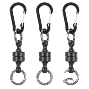 HJZHII Quick Release Keyring, Detachable Magnetic Keychain Magnetic Quick Release Keychain Fly…