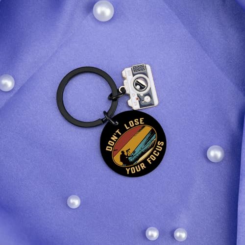 VMHEFAV Cool Photographer Gifts for Him Unique Camera Keychain Gifts for Photographers… - Image 4