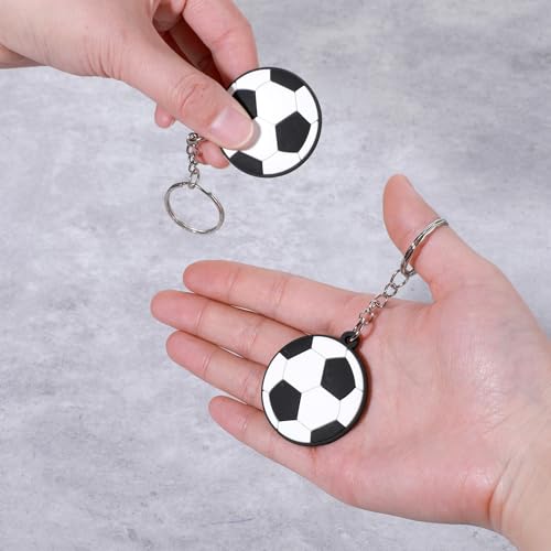10 Pack Large Size Soccer Keychains Sports Keychains Party Favors Keychains Ball… - Image 6