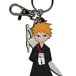 Great Eastern Entertainment Bleach Ichigo PVC SD Keychain Multicolor, 2"