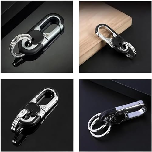CHRIS GOOD Men's Car Key Chain 3pcs, Personalized Creative Stainless Steel Car… - Image 6