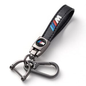 for BMW M Keyring, Leather Car Keychain Compatible with BMW M M2…