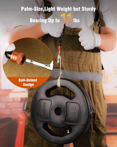 Bit Holder Key Chain 12 Pcs Set, 1/4 inch Socket Hex Shank… - Image 4