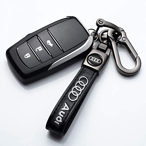 for Audi Keyring, Alloy Valve Stem Caps and Car Keychain Combo Fit… - Image 3