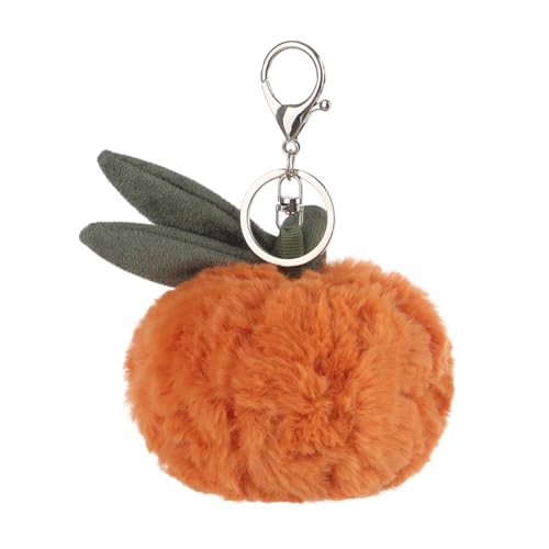 Apricot Lamb Orange Cute Food Plushies Keychain, Soft Stuffed Plush Keychain Toys… - Image 4