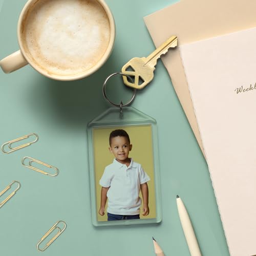 Snapins 1.75" x 2.75" Acrylic Photo Keychains - Image 4