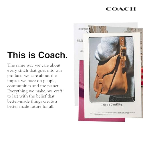 Coach Essential Mini ID Card Case, Tan Rust - Image 5