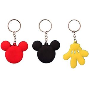 Finduat 18 Pcs Cartoon Mouse Keychains for Party Favors, Adorable Bag Pendant…